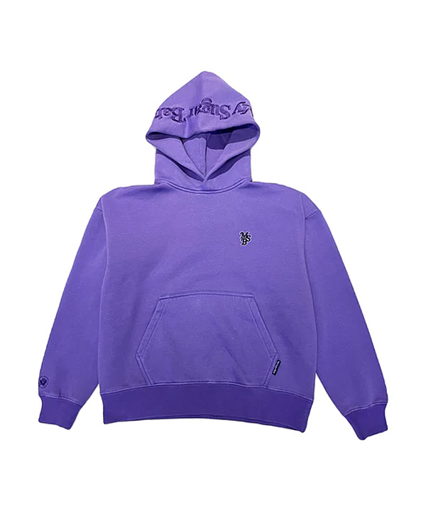 MSB logo embroidery hoodie -4.COLOR-(パープル)