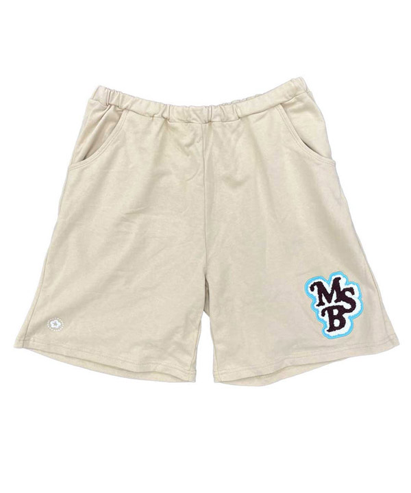 sweat wappen shorts -5.COLOR-(ベージュ)