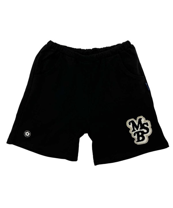 sweat wappen shorts -5.COLOR-(ブラック)
