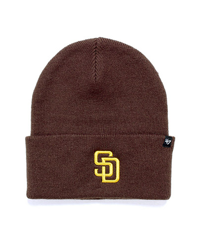 Padres Haymaker '47 Cuff Knit -BROWN-