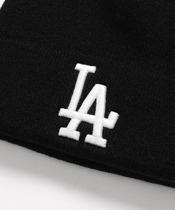 Dodgers Raised '47 Cuff Knit -BLACK-
