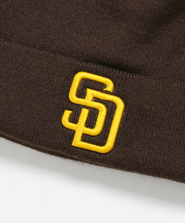 Padres Raised '47 Cuff Knit -BROWN-