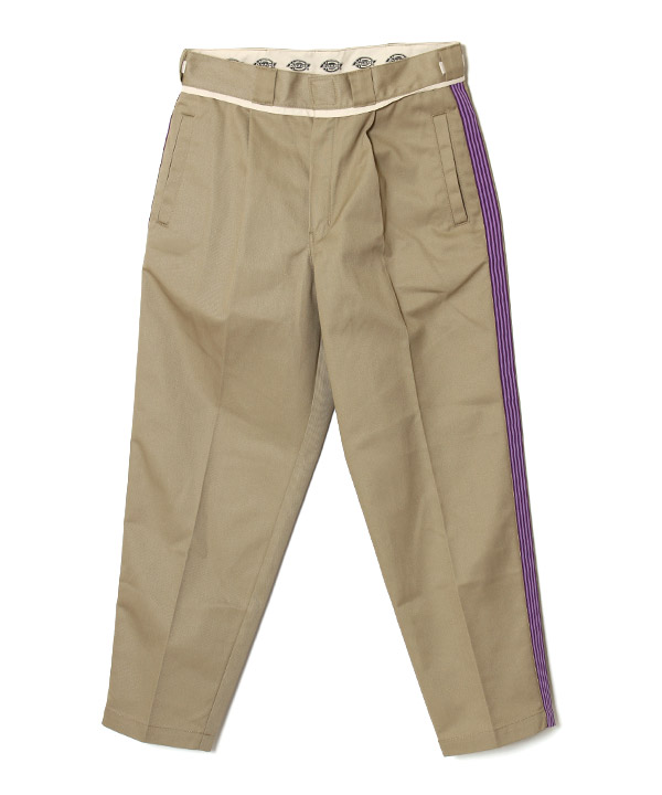 Dickies(ディッキーズ)/ SIDE LINE PLEATED WIDE PANT -BEIGE- | Blue