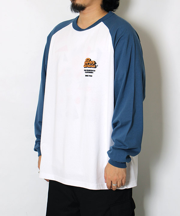 ▪️70's【ROADRUNNER】RAGLAN TEE - Tシャツ(長袖/七分)