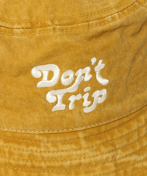 Free&Easy(フリーアンドイージー)/ DON'T TRIP WASHED BUCKET HAT 