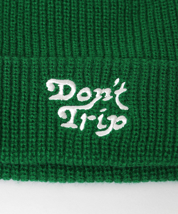 DON'T TRIP WATCH CAP -GREEN-