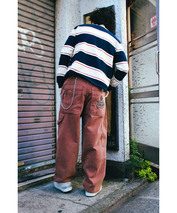 CENTIMETER(センチメーター)/ 00s wide painter denim pants -BROWN 