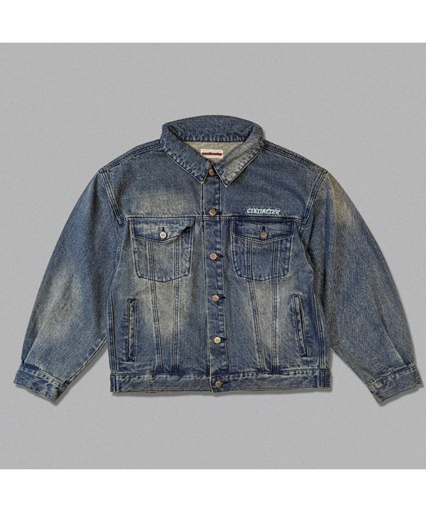 Vintage Denim Jacket -3.COLOR-(インディゴ)
