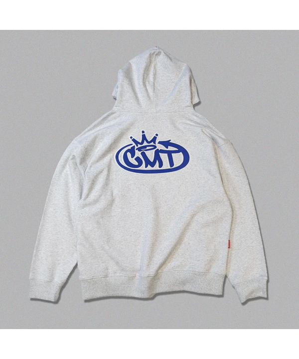 CENTIMETER(センチメーター)/ CMT logo pigment fullzip hoodie -3