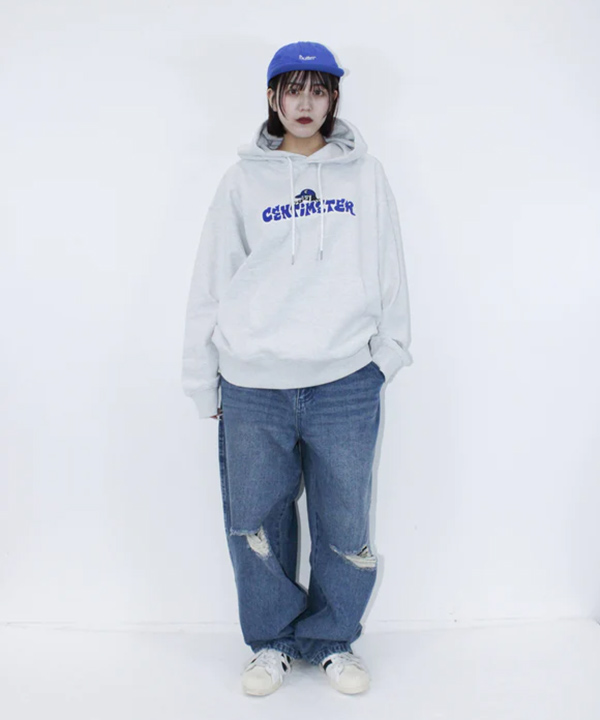 CENTIMETER(センチメーター)/ Official logo hoodie -4.COLOR- | Blue 