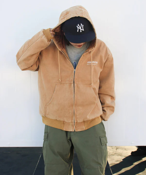 CENTIMETER(センチメーター)/ Vintage like duck hooded jacket -3 