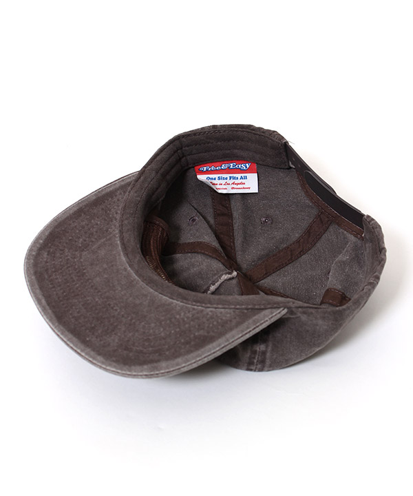 DON'T TRIP WASHED HAT -BROWN-