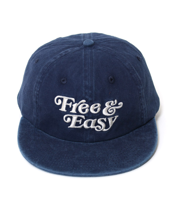 FREE&EASY WASHED HAT -NAVY-