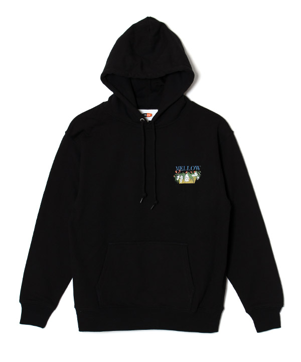 MELLOW(メロー)/ DAILY GOOD NEWS HOODIE -BLACK- | Blue in Green ...