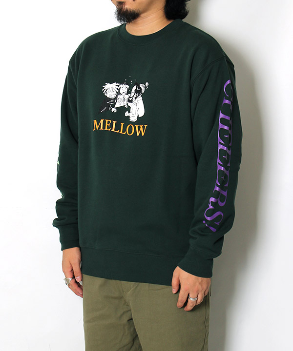 MELLOW(メロー)/ CHEEERS CREW SWEAT -GREEN- | Blue in Green ONLINE ...