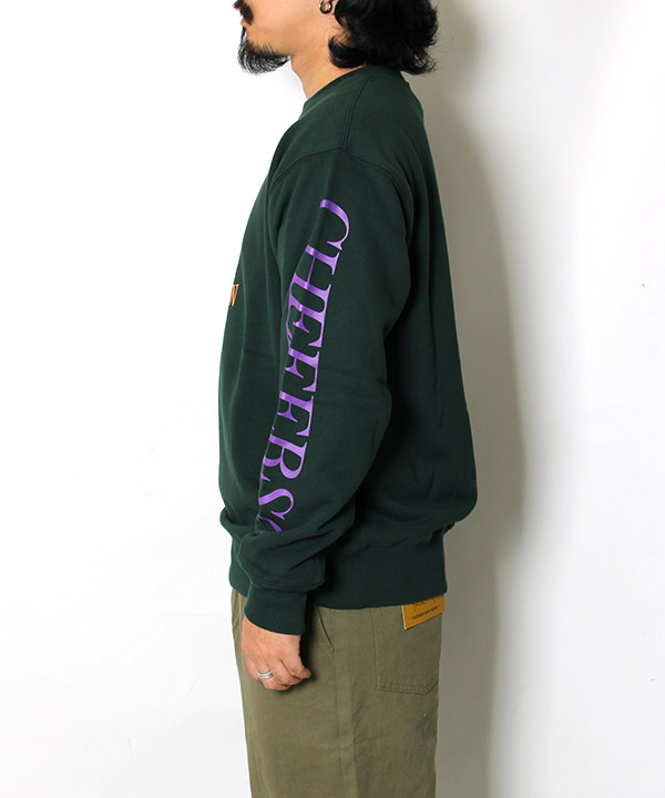 CHEEERS CREW SWEAT -GREEN-