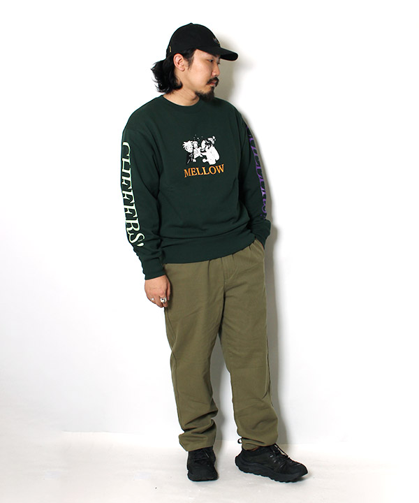 MELLOW(メロー)/ CHEEERS CREW SWEAT -GREEN- | Blue in Green ONLINE ...