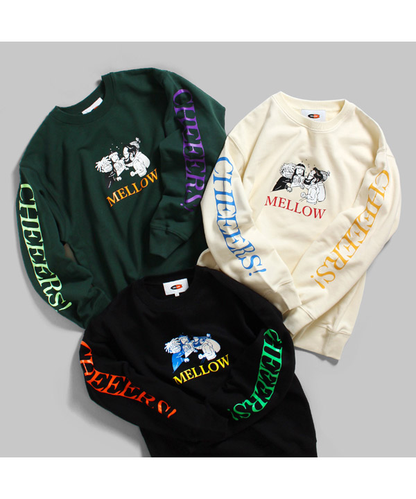 CHEEERS CREW SWEAT -GREEN-