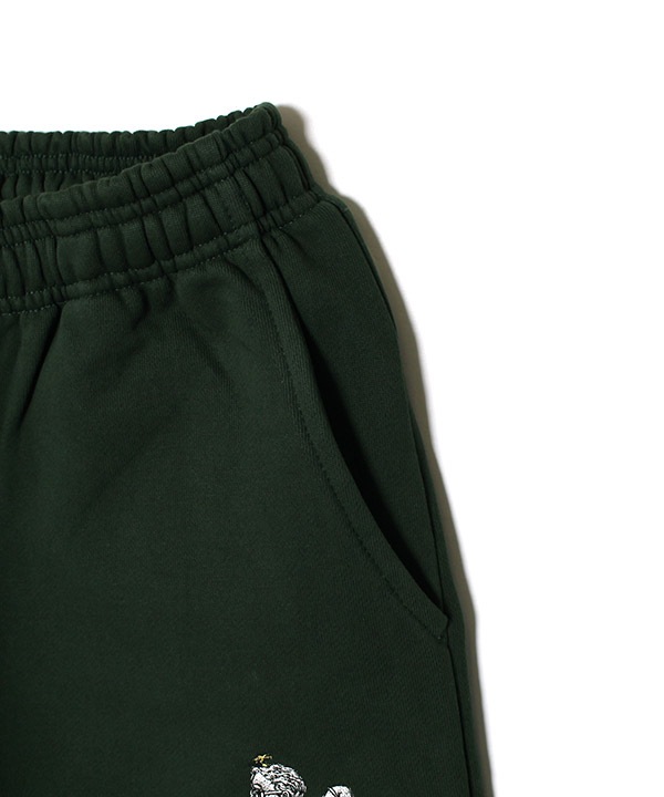 DAY OFF HEAVY EASY PANTS -GREEN-