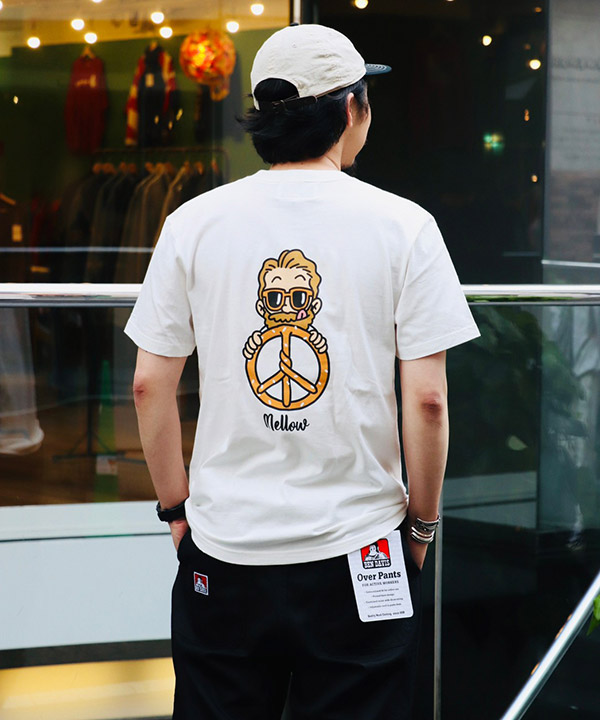 MELLOW(メロー)/ PEACE DONUT TEE -OFF WHITE- | Blue in Green ONLINE