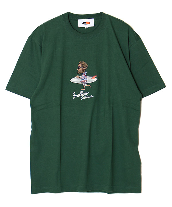 MELLOW(メロー)/ Mr.Marvie TEE -GREEN- | Blue in Green ONLINE STORE
