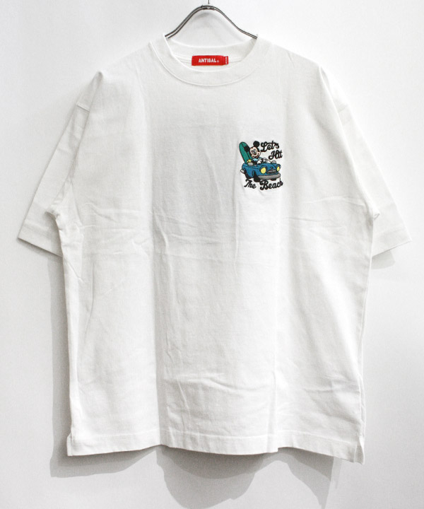 ANTIBALLISTIC(アンティバルリスティック)/ S/S EMB BIG TEE MICKEY