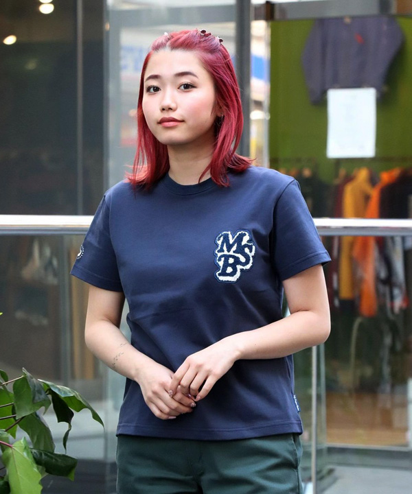 MSB WAPPEN LOGO TEE -NAVY(ネイビー)-