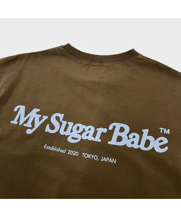My Sugar Babe/MSB(マイシュガーベイブ)/ MSB LOGO TEE -CHARCOAL