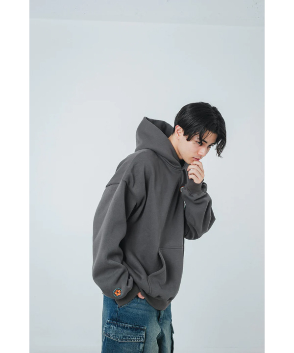 My Sugar Babe/MSB(マイシュガーベイブ)/ MSB Wappen hoodie -CHARCOAL ...