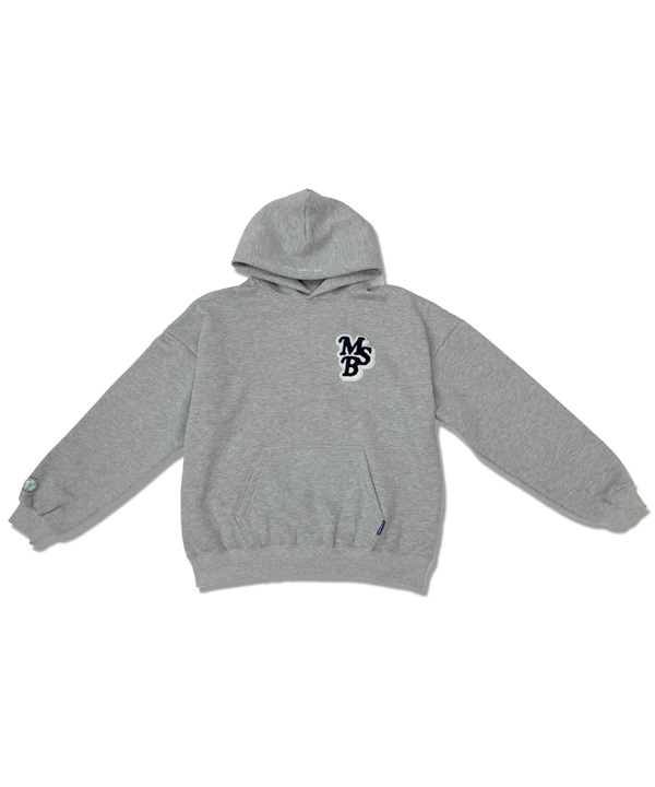 My Sugar Babe/MSB(マイシュガーベイブ)/ MSB Wappen hoodie -GREY ...