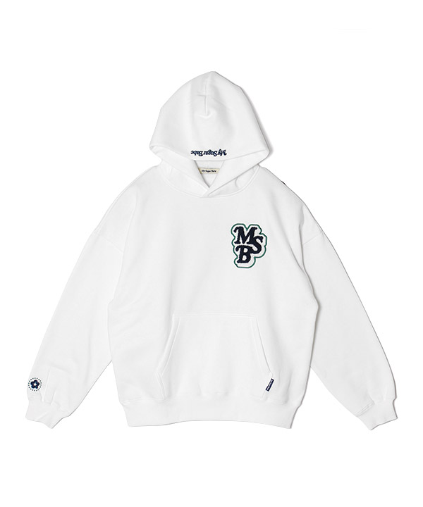 MSB Wappen hoodie -WHITE(ホワイト)-