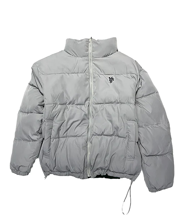 Reversible eco down jacket -3.COLOR-(グレー)
