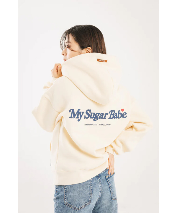 My Sugar Babe/MSB(マイシュガーベイブ)/ heart patch logo hoodie -4 ...