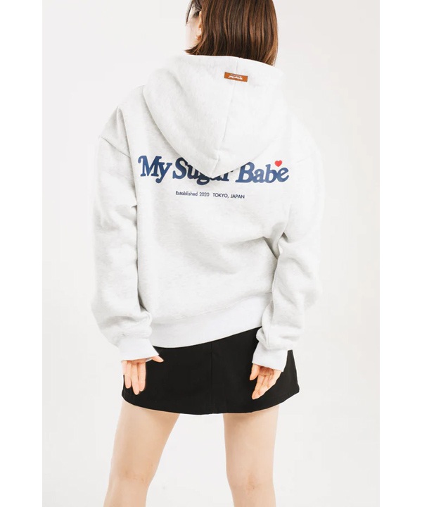 My Sugar Babe/MSB(マイシュガーベイブ)/ heart patch logo hoodie -4 