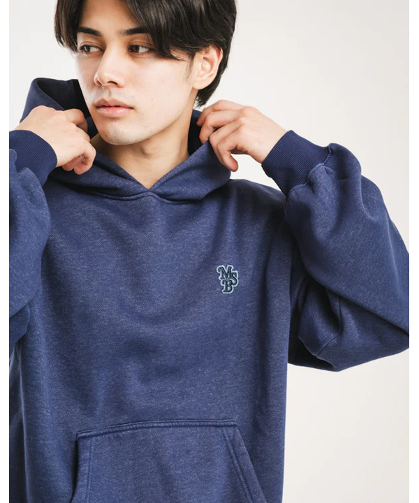 MSB logo embroidery hoodie -4.COLOR-