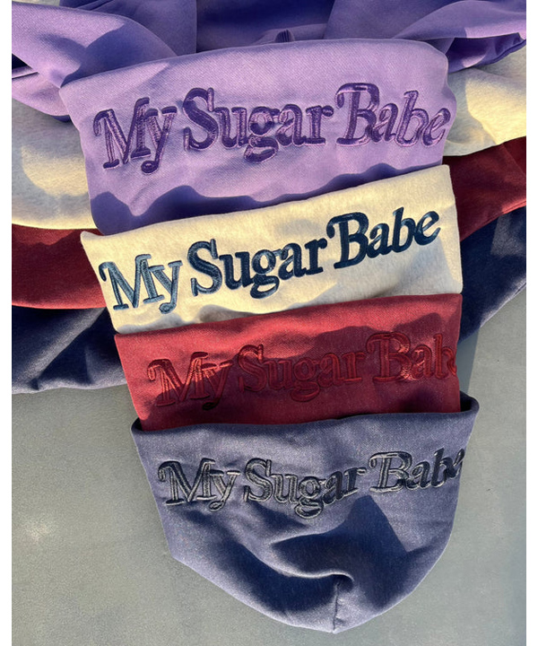 My Sugar Babe/MSB(マイシュガーベイブ)/ MSB logo embroidery hoodie 