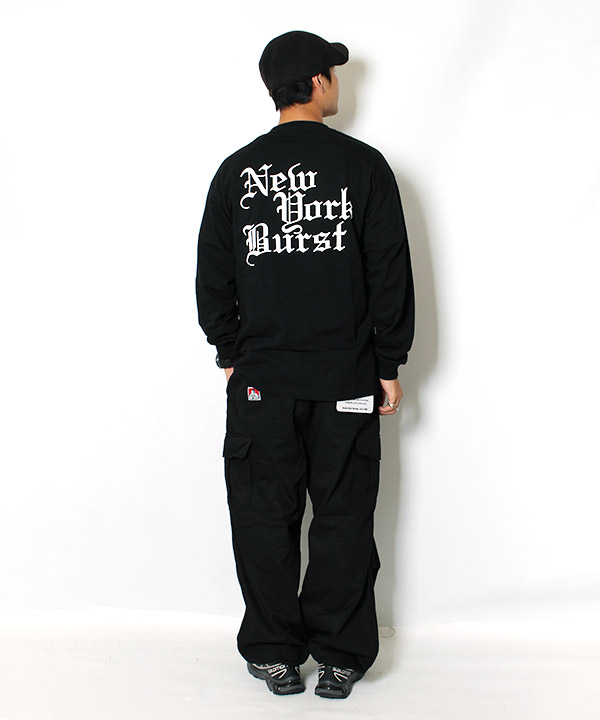 N.Y.B./NEW YORK BURST(ニューヨークバースト)/ OG OLD ENGLISH L/S T 