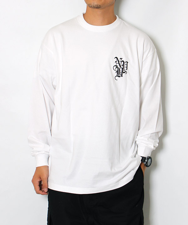 N.Y.B./NEW YORK BURST(ニューヨークバースト)/ OG OLD ENGLISH L/S T 