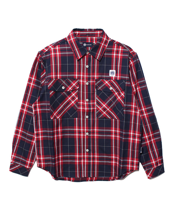 N.Y.B./NEW YORK BURST(ニューヨークバースト)/ HOODED CHECK SHIRT ...