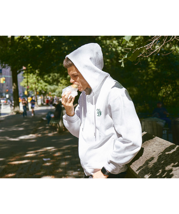 N.Y.B./NEW YORK BURST(ニューヨークバースト)/ OG SNAP SWEAT HOODIE