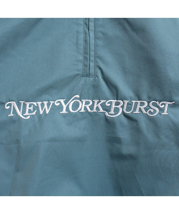 N.Y.B./NEW YORK BURST(ニューヨークバースト)/ HALF ZIP NYLON -BLUE