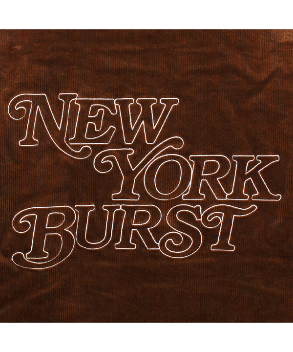 ニューヨークバースト NEW YORK BURST ロゴ コーデュロイジャケット-