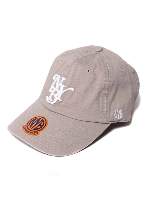 NYB OG LOGO CAP -BEIGE-