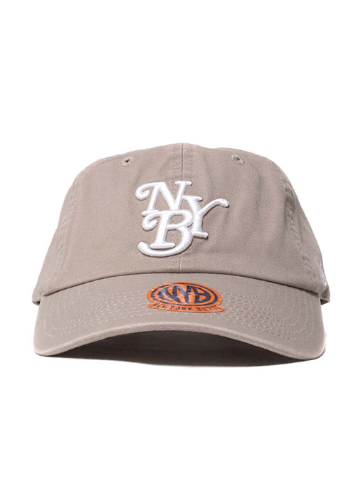 NYB OG LOGO CAP -BEIGE-