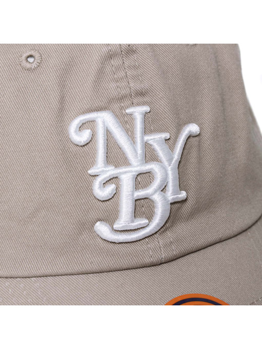 NYB OG LOGO CAP -BEIGE-