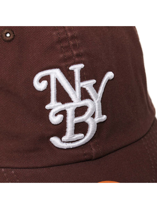 NYB OG LOGO CAP -BROWN-