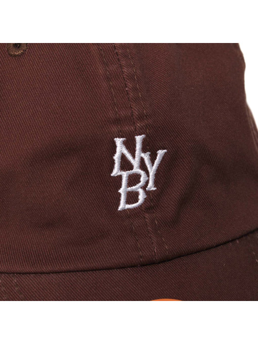 NYB MINI LOGO CAP -BROWN-