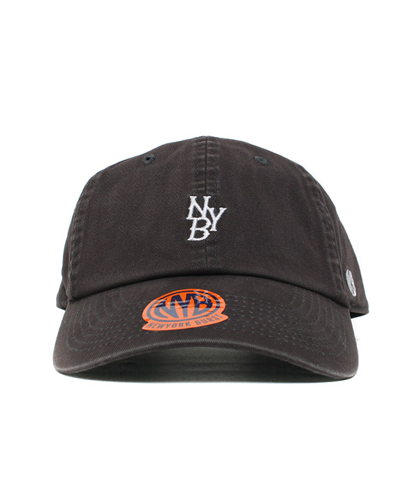 NYB MINI LOGO CAP -CHARCOAL-