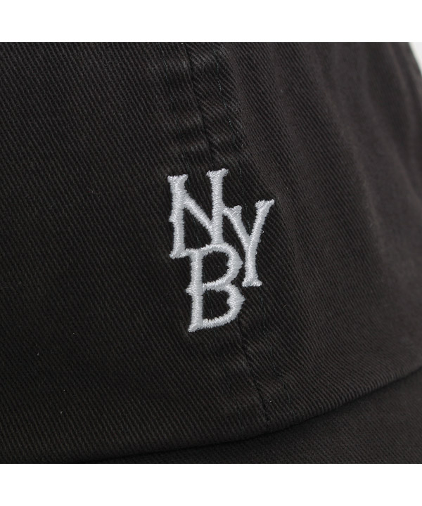 NYB MINI LOGO CAP -CHARCOAL-