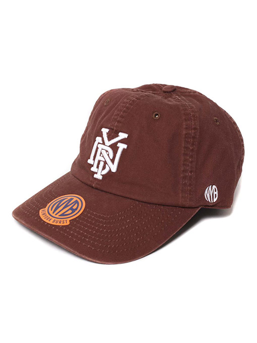 NYB CONNECT LOGO CAP -BROWN-